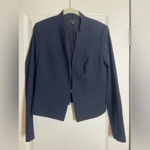 Ann Taylor Navy Blue Blazer Business Professional
